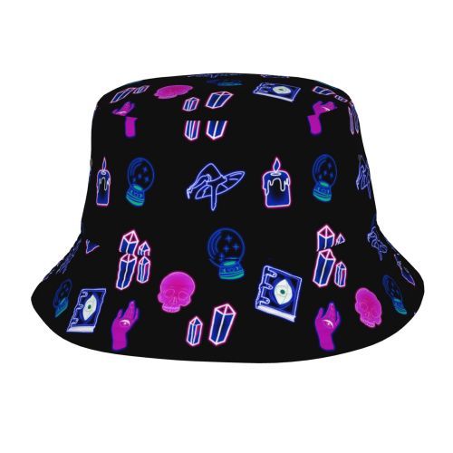 Bucket Hat Psychedelic Magic Mushrooms Fisherman Reflect - Picture 31 of 60