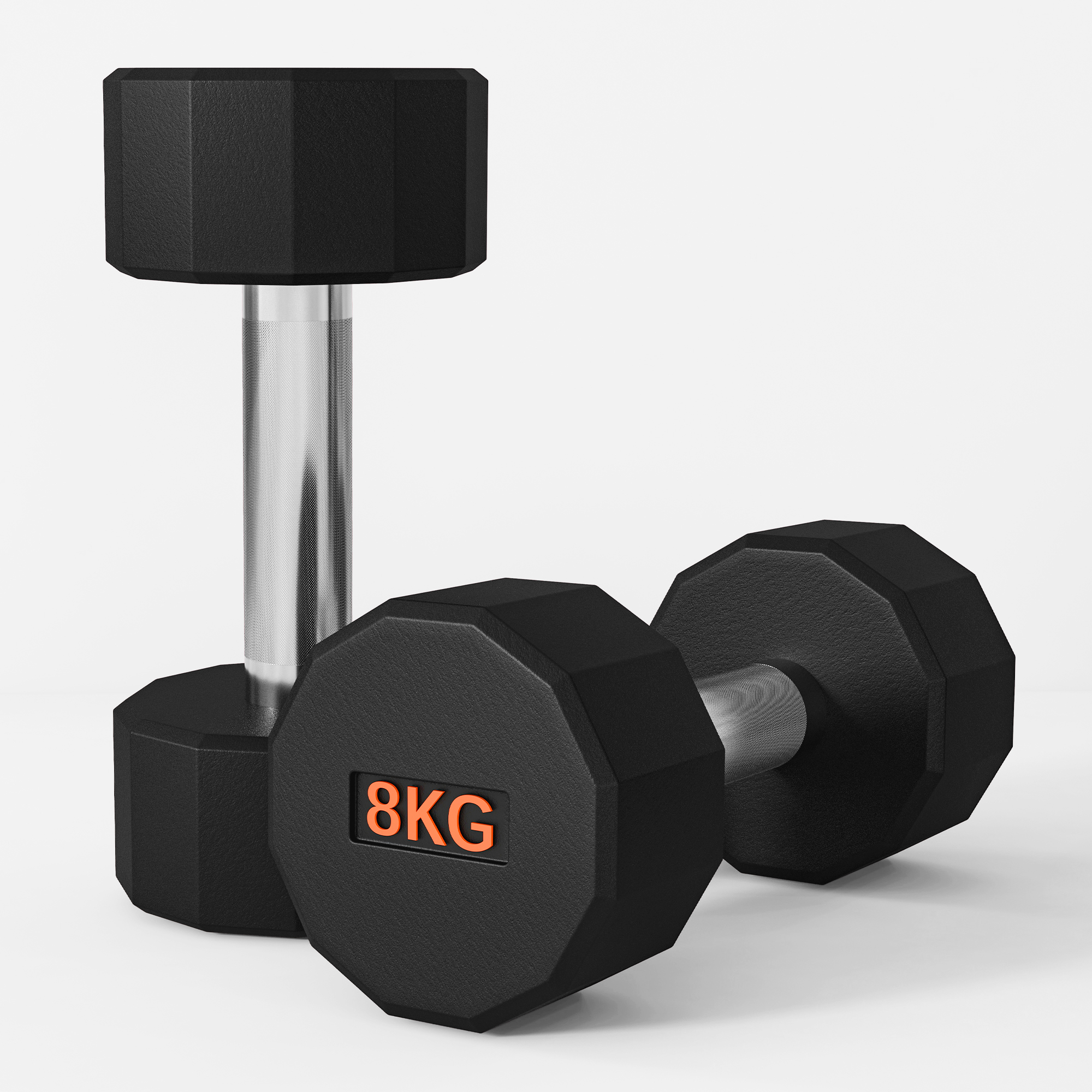 Dumbbell Set, 12 Sided Shape, Non Slip Grip, Unisex, Home Fitness Exercise, 2 X — image 11