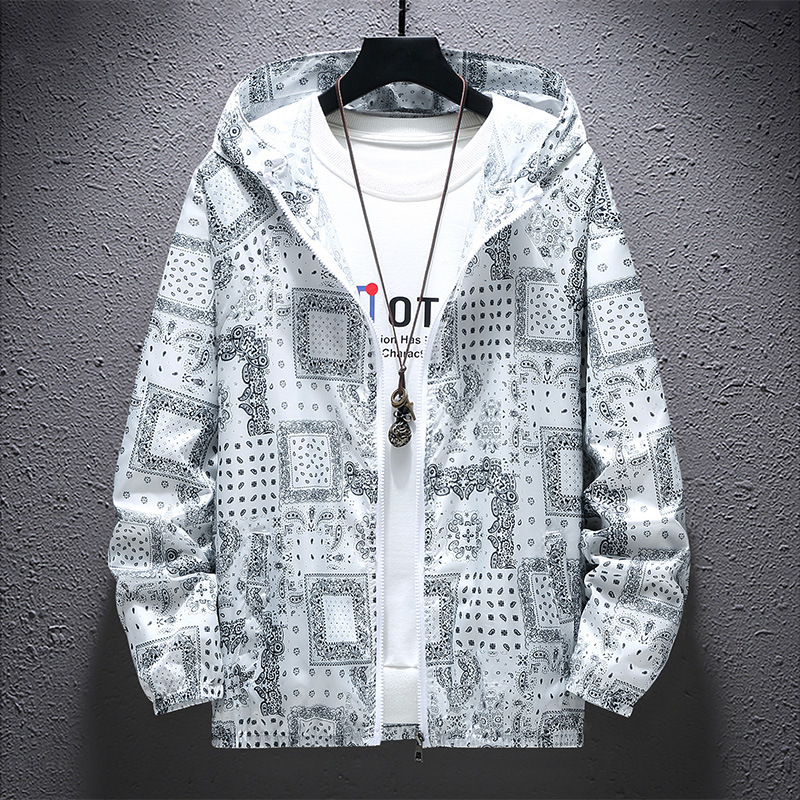 Summer New Trend Ultra-thin Hong Kong Style Couple Jacket Sunscreen Clothes