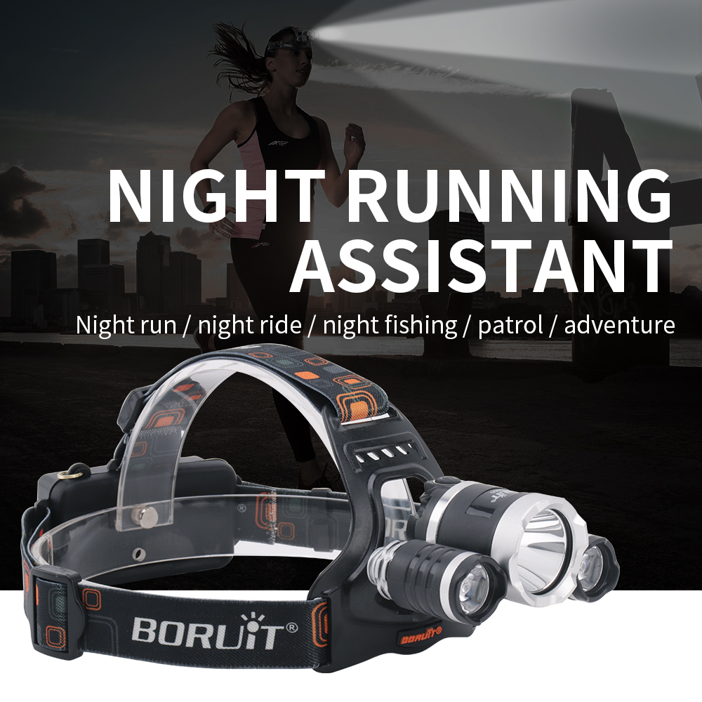 Rechargeable LED Headlamp Head Torch Waterproof Camping Light Lamp Work — image 5
