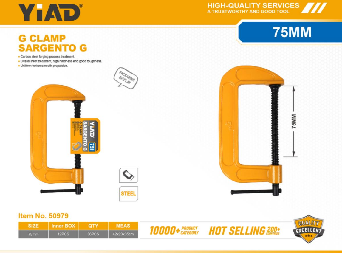 G Clamp – Only Support Self-pickup, Free Shipping Price Is Anti-auction Pric