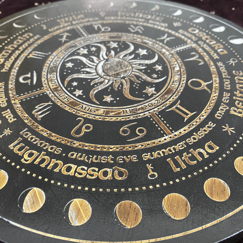 Astrolabe altar pendulum prayer ceremony props