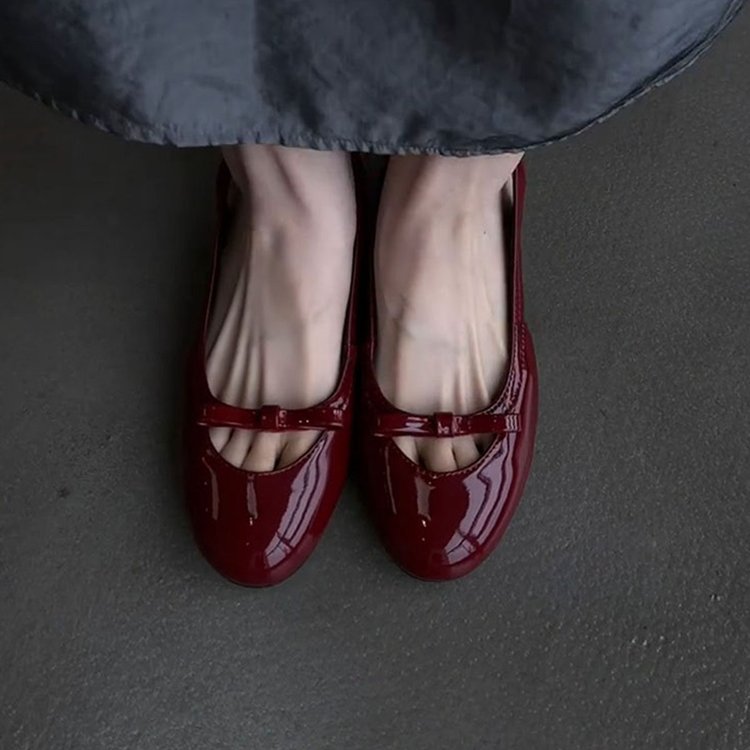 Patent Leather Ballet Flats, picture 3 of 3