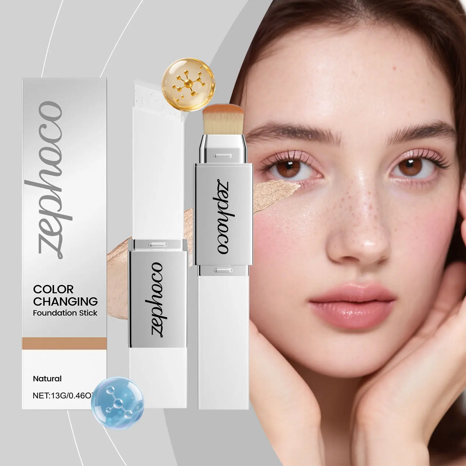 Two In One Color Changing Foundation Make-up