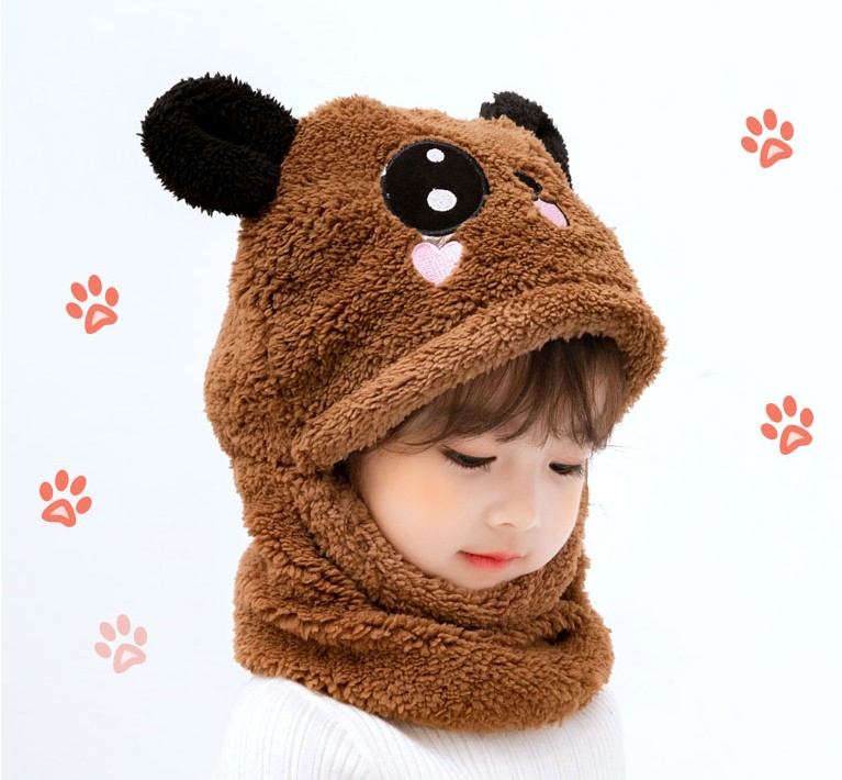 Title 9, Thick warm plush parent-child ear protection ca...