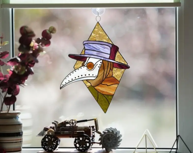 Colorful Bottle Scarecrow Pendant Decoration