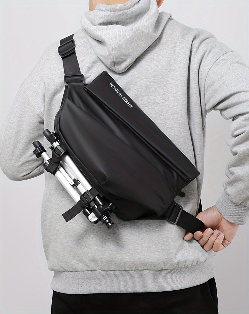 Letter Random Men's Crossbody Shoulder Bag Cycling Bag Sports Backpack