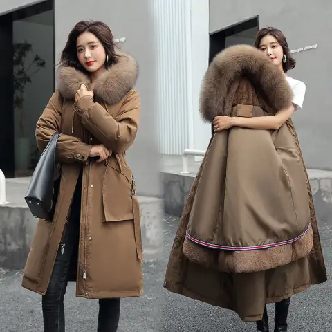 Large Cotton Padded Clothes Are Fashionable and Thin