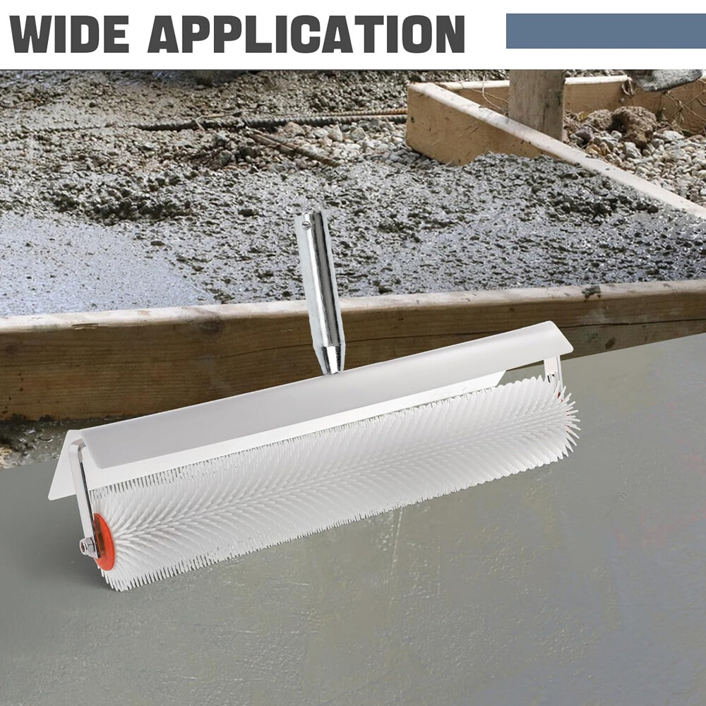 Spiked Roller Aeration 500x90mm Self Levelling Screed Flooring Tool 21mm Spikes 11