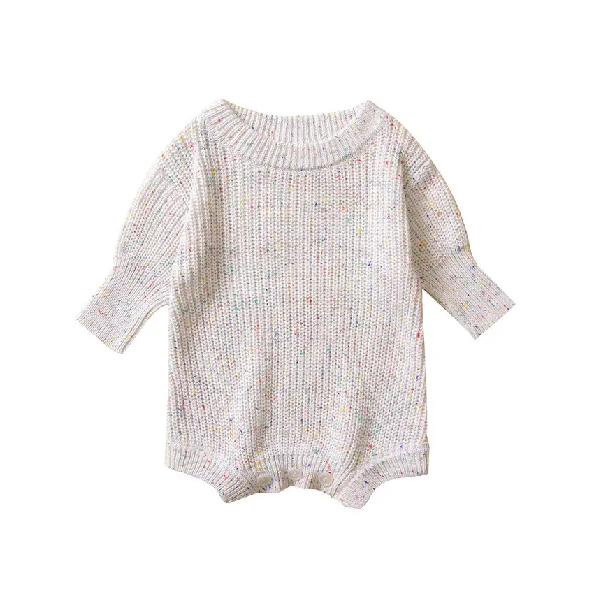 Fashion Knitted Jumpsuit For Baby Girls