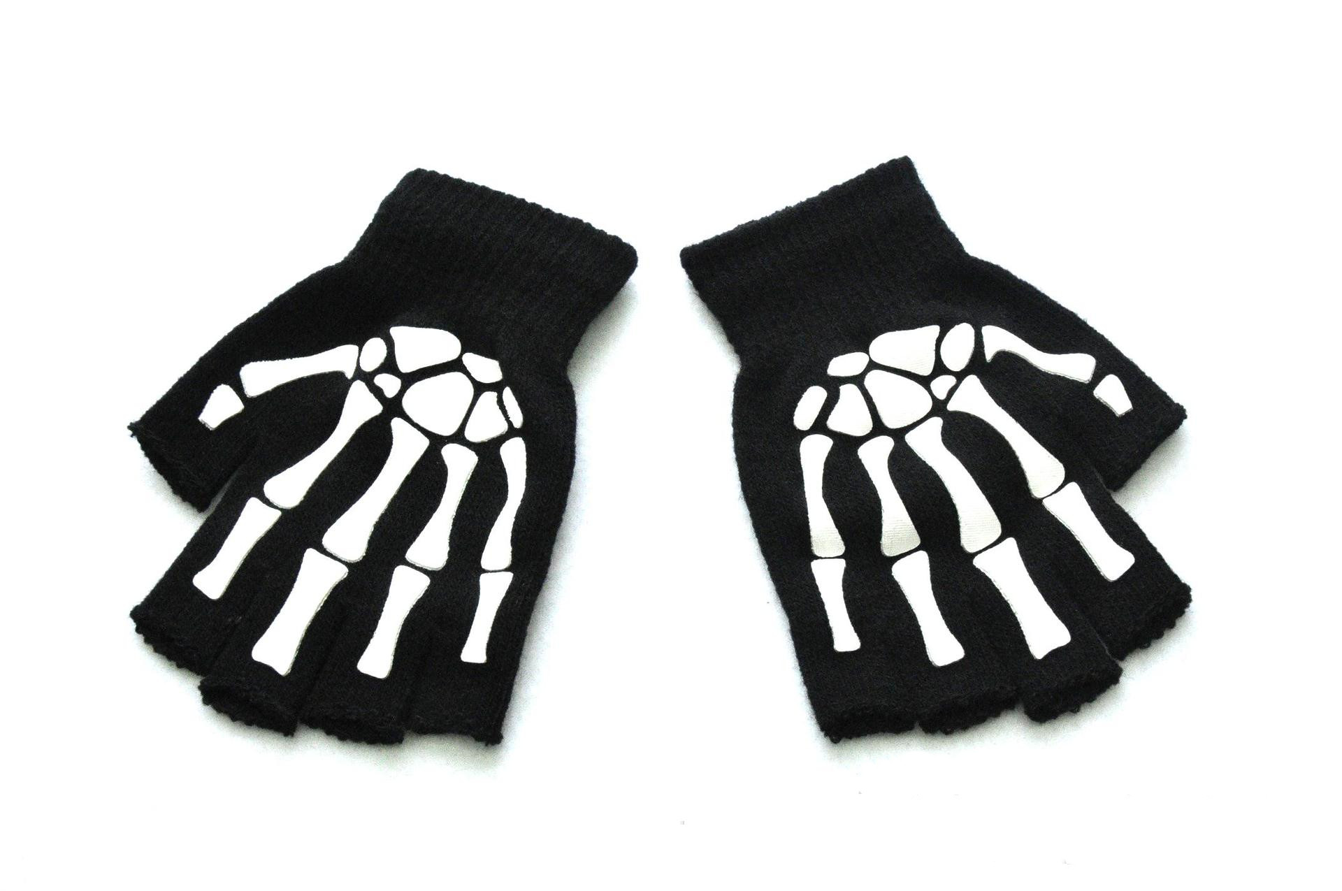 Luminous hand bone claws