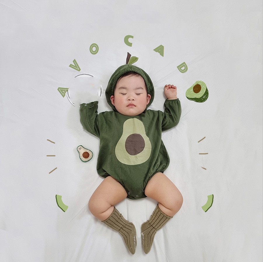 Triangle Baby Romper Wrap Fart Clothes Out