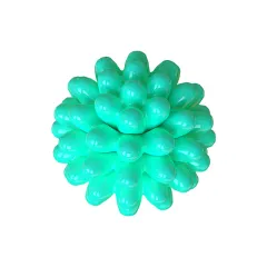 Pet Dog Bite Glue Molar Ball Bite Resistance Training Relief Gnawing Trp Tooth Cleaning Ball Dog Toys - Lake Blue - View 1
