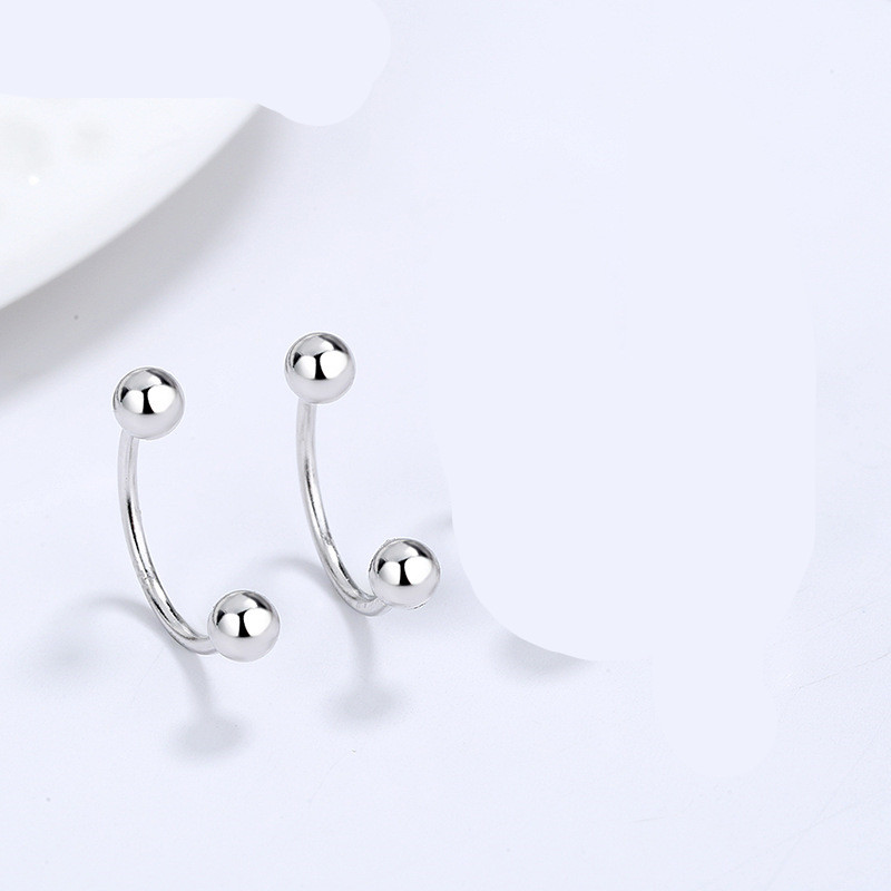 Title 4, S925 Sterling Silver Screw Pattern Tightening B...