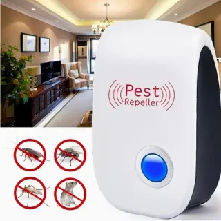 6Pcs Ultrasonic Pest Repeller, Pest Control Plug In Indoor Pests For Mosquito, Insects,Cockroaches, Rats, Bug, Spider