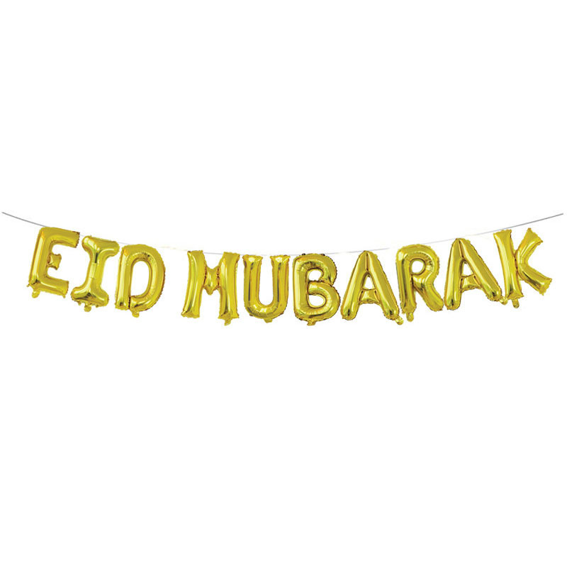 Eid mubarak Set in Gold