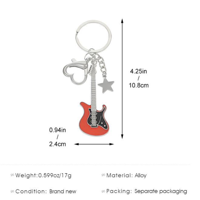 Title 1, Simulate Smooth Guitar Key Chain