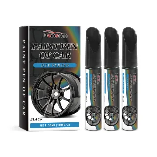 Homonth Black Car Wheel Scratch Care Pen - Car Paint Scratches Removal, Stain Repair, And Paint Touch-up Pen Cross-border