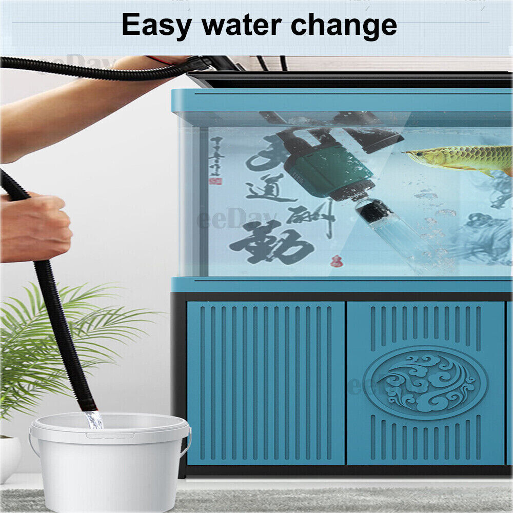 Nettoyeur de gravier d'aquarium 2000l h 36w, changeur d'eau électrique – Image 3