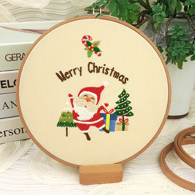 Embroidery Diy Material Package For Beginners Christmas Series — image 1