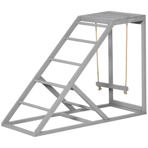 Swing Set With Chicken Perch And Hen