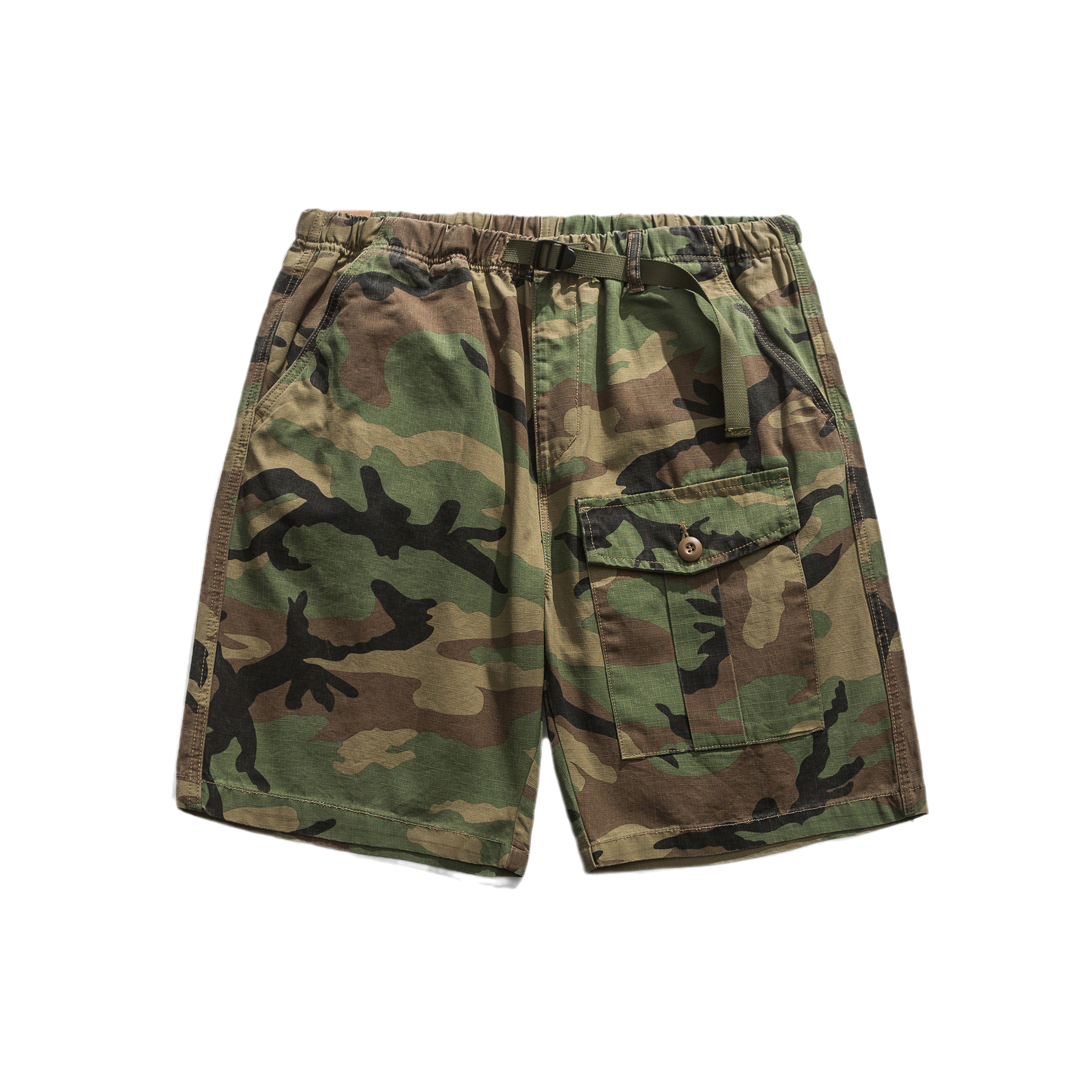 Men's Summer Thin Loose Casual Cotton Cargo Shorts