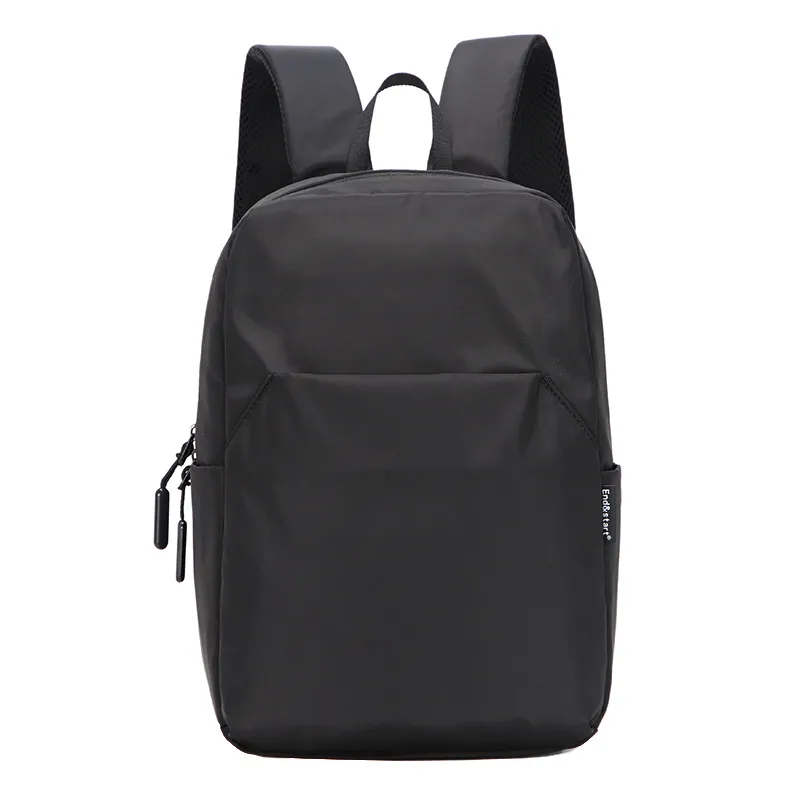 Fashion Personality Mini Small Backpack Men - Black