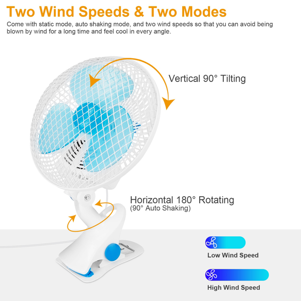 Ventilateur à pince 3 en 1 – Image 8