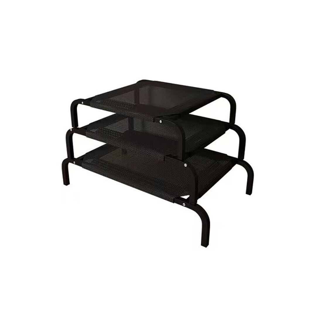 Elevated Dog Bed Pet Cat Mesh Camping Cot Indoor Outdoor Waterproof Two Size UK Thumbnail 6