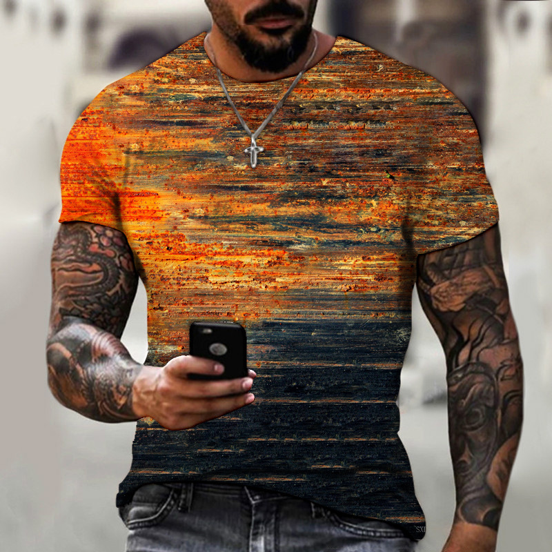 Fashion Printed Clothing Men's Casual 3d Digital