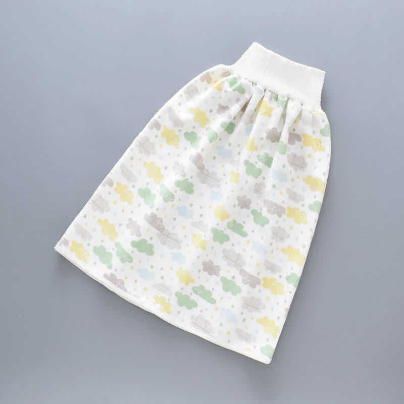 Diaper skirt green