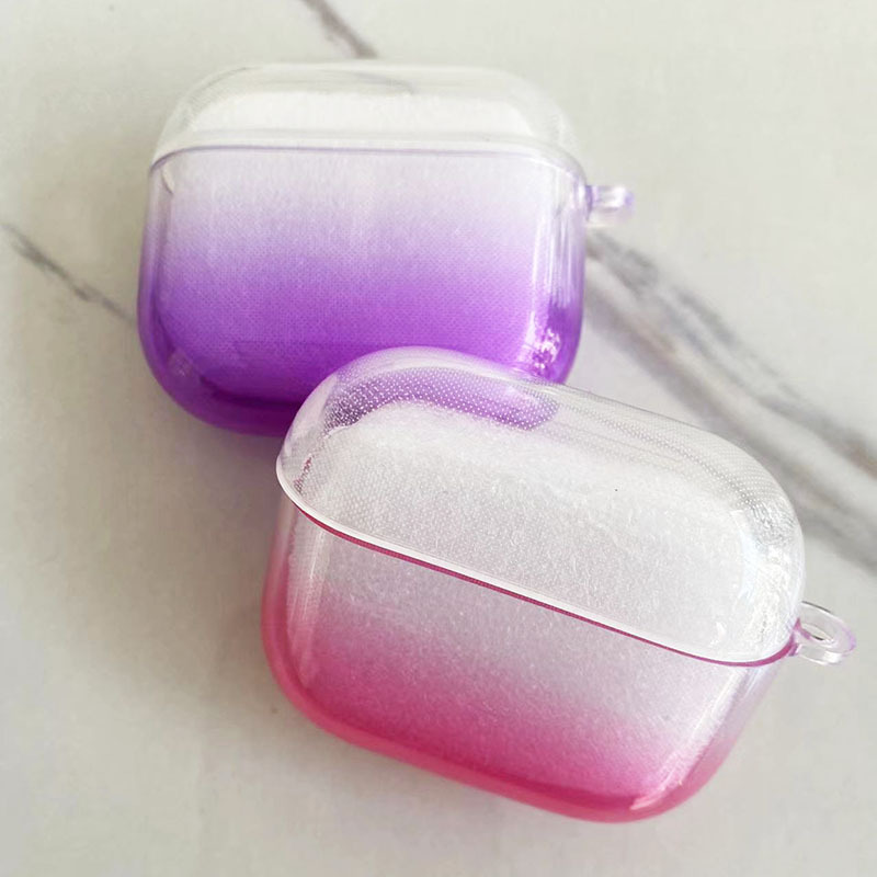 Flip Type Gradient Process Of Earphone Protective Case - Image 6