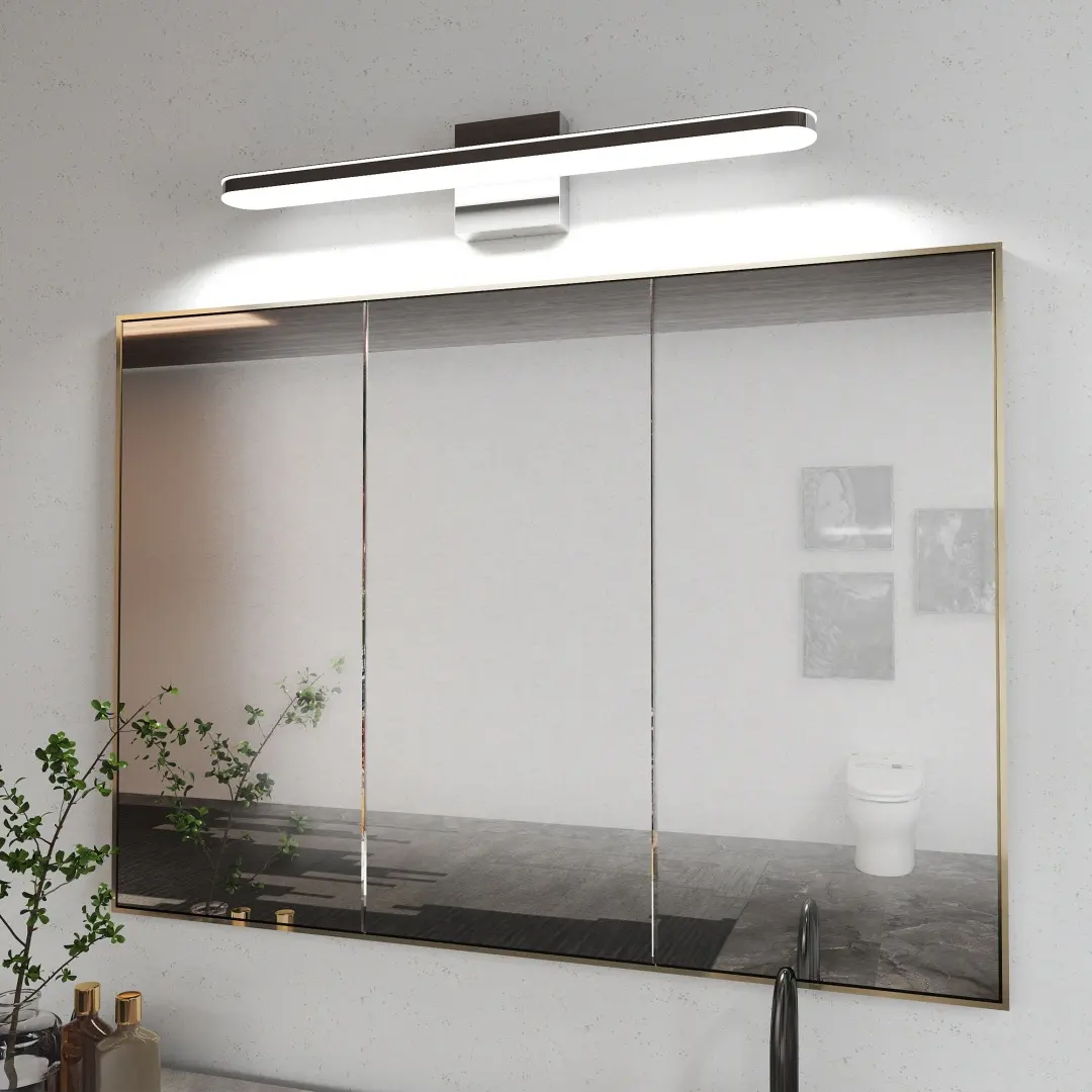 Modern Bathroom Light Fixtures Dimmable LED Vanity