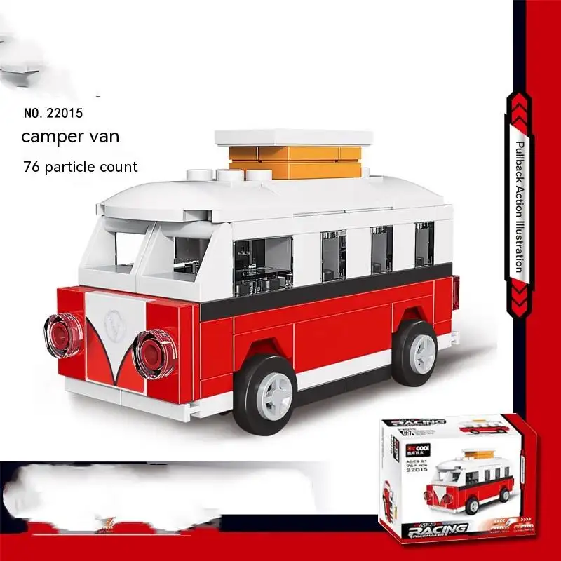 Building Block City Recycling Car Assembly Toy