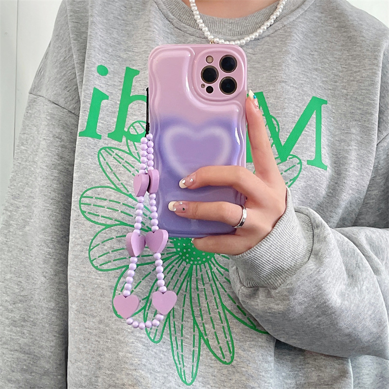 Fog Overlapping Love Phone Case Bracelet - Image 2