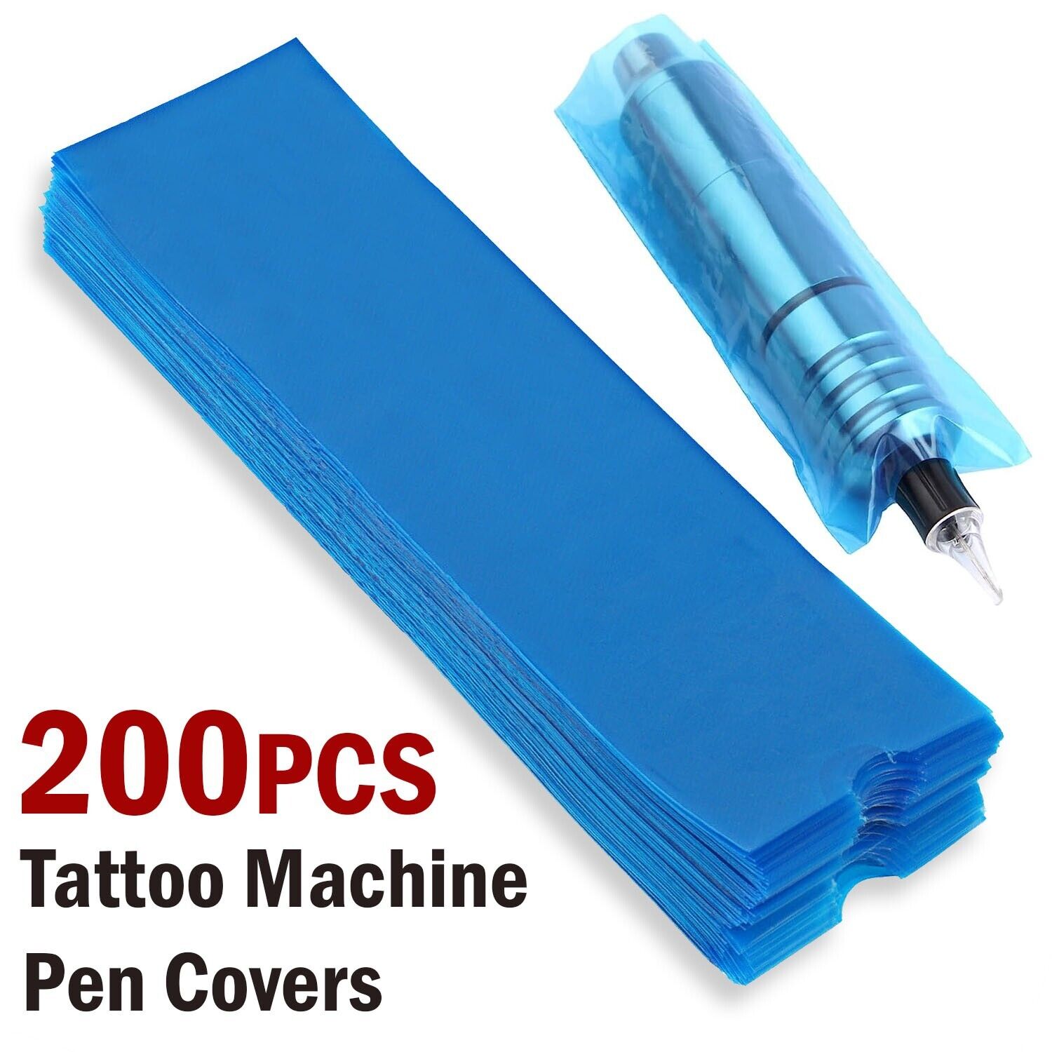 Disposable Tattoo Pen Sleeve Cover Bags - 200PCS.