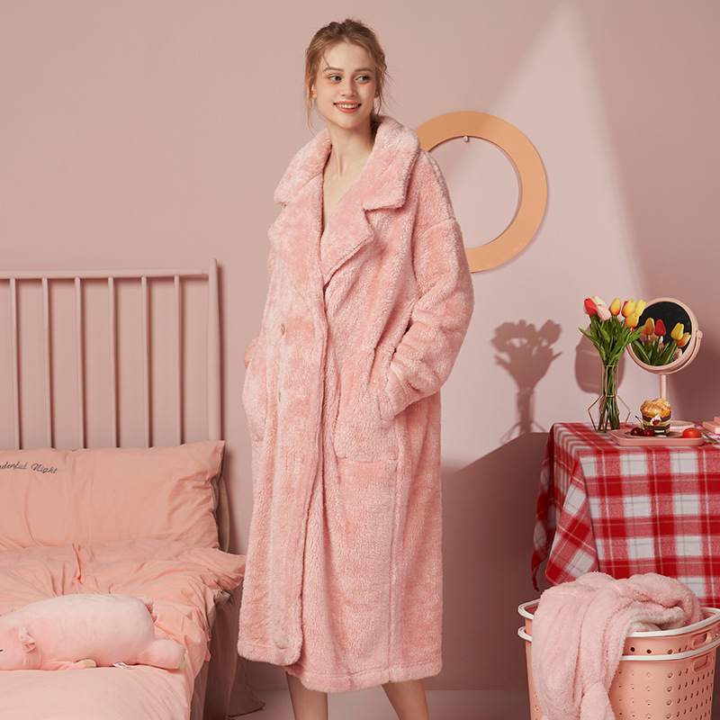 Title 4, Coral Velvet Pajamas White Ladies