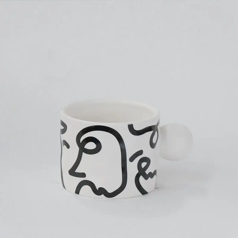 Creative Graffiti Facebook Large Capacity Mug