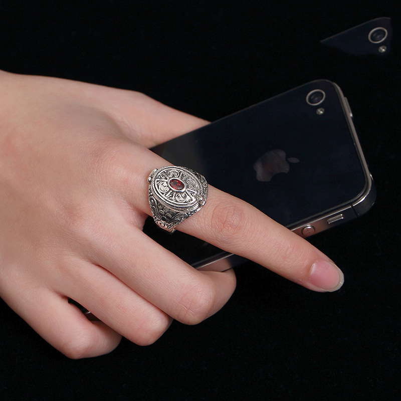 Nepal Can The Kawu Box Retro Personality Exquisite Ring