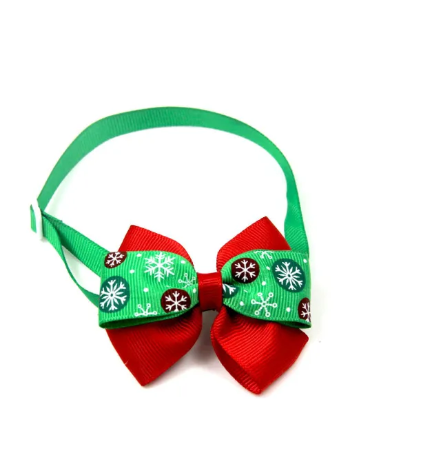 Christmas Pet Bow Tie Bow Tie Cat Dog Party Decoration Props 8 Style - Shop at LoveMi