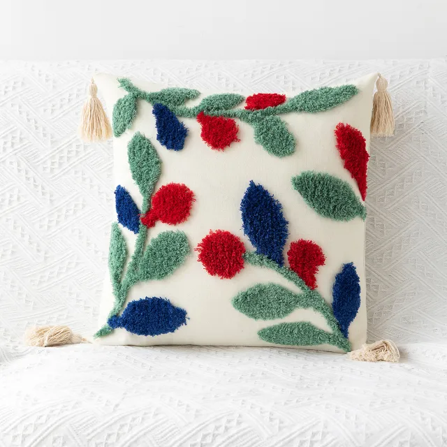 New Bohemian Geometric Tufted Pillowcase Cr96 Style - Shop at LoveMi