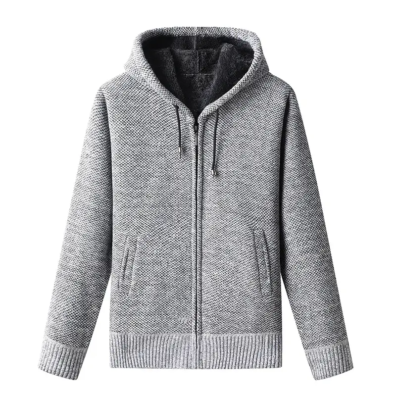 New Hooded Loose Knitted Sweater All-match Casual