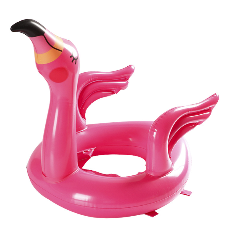 Flamingo with wings