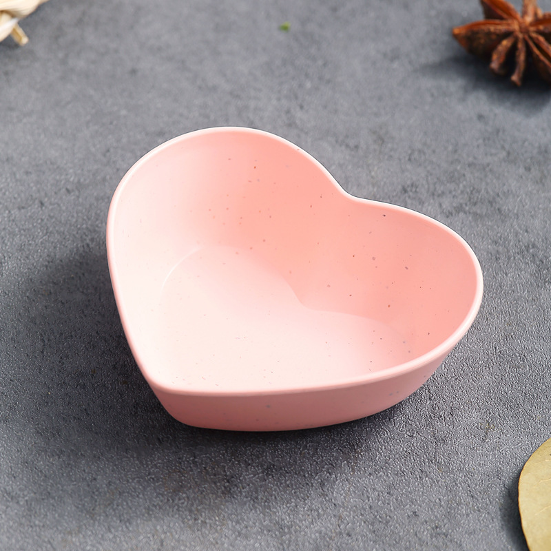 Love plate pink