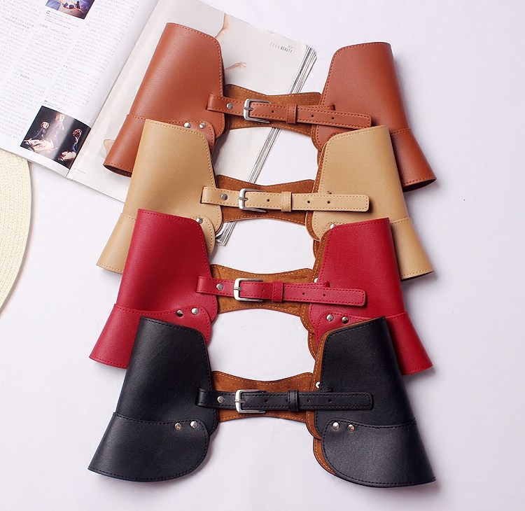 Fashion Girdle, Retro Was Thin, Wide Belt, All-match Waist