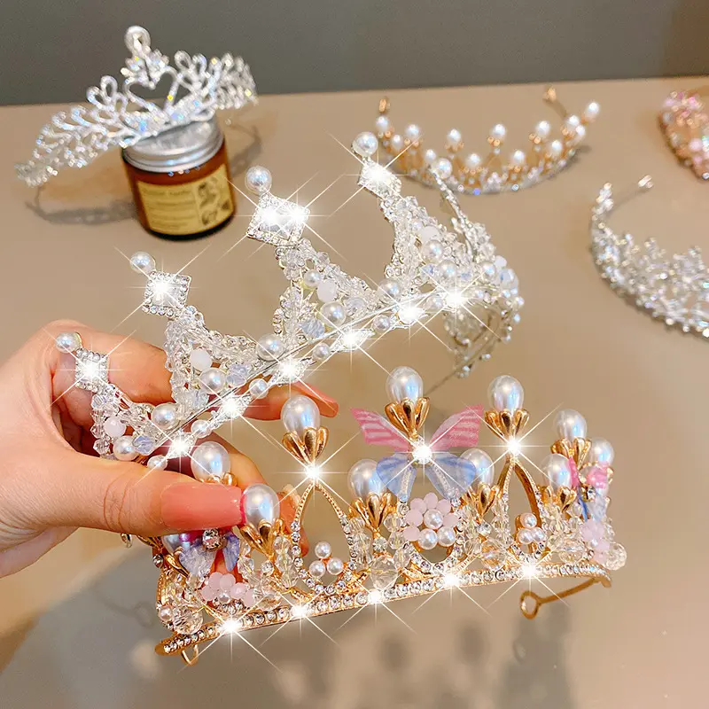 Sweet Fashion Jewelry Hair Accessories Multicolor Pearl