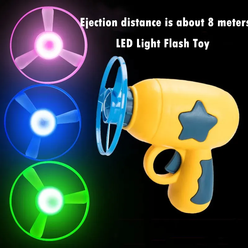 Pet Toy Dog Cat LED Light Toy Luminous Children's Party Toy Bamboo Dragonfly Toy Training Toy Pet Throw Launcher – image 3