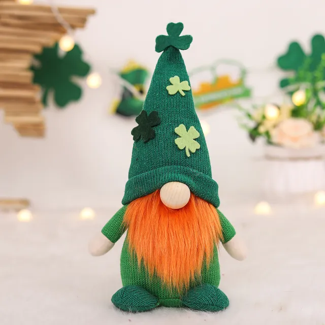 Couples Faceless Doll Shamrock Needle Standing Pose Doll Wqt34 - Shop at LoveMi