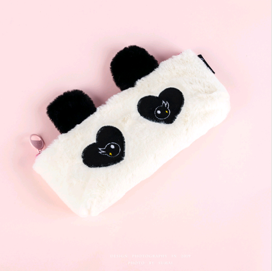 Cute Plush Animal Pencil Cases