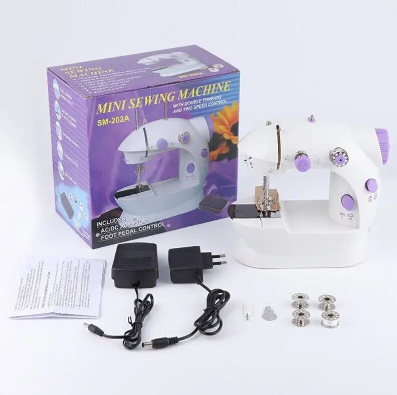 Electric Sewing Machine Portable Multifunctional Household Desktop